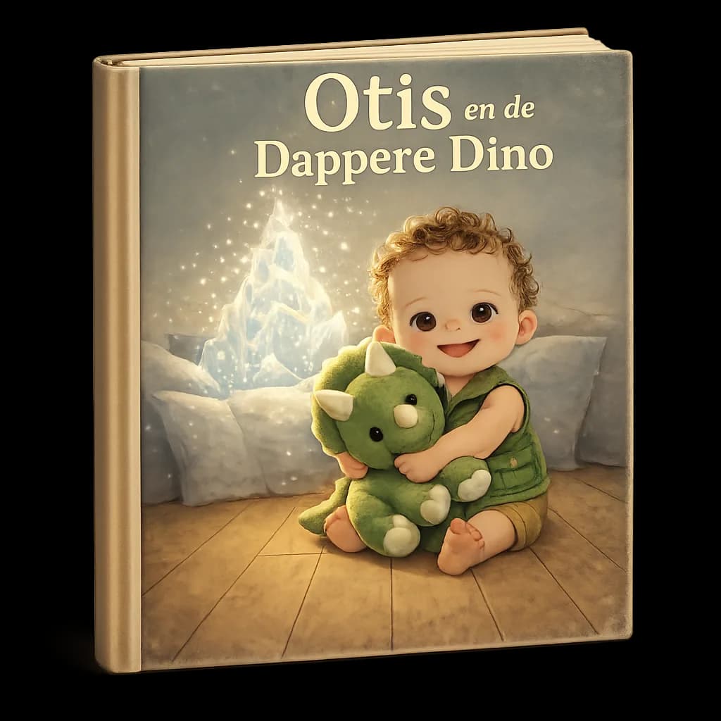 Otis en de dappere dino - gepersonaliseerd kinderboek